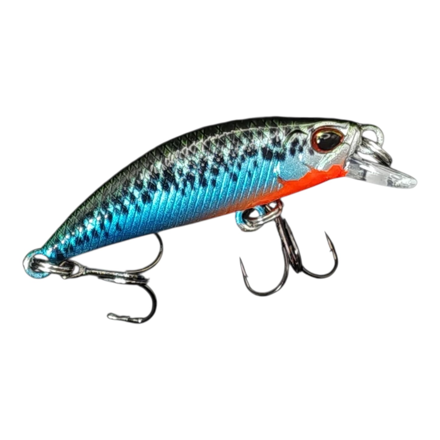 Creek Life Lure Co. 1.4" Sinking Jerkbait "The MOON Shiner"